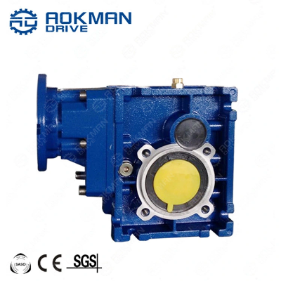 Aokman Km Series Bevel Gearbox 90 Degree Small Hypoid Gearbox Electric Motor