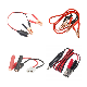 Car 12V Negative Positive Battery Charger Power Cable Clamp Alligator Clip Cable with Cigarette Lighter Socket Adapter