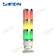 Siron D012-W 24V/DC Multi-Layers Signal Tower Light with Buzzer Warning LED Lighting manufacturer