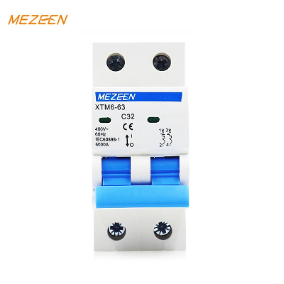 High Quality AC DC 1p/2p/3p/4p Copper OEM Miniature Circuit Breaker