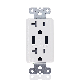 Us Standard 3.6A Dual USB Type a Charging 20AMPS Triple Outlet Socket