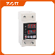 Zoii Brand 63A 230V AC DIN Rail Adjustable Over Voltage and Under Voltage Protector Protective Device Relay with Over Current Protection