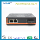 OEM Industrial SFP Fiber Media Converter, Gigabit 3 Port Network DIN Rail Ethernet Switch