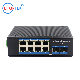 Best Price Factory Utoptek 4 8 16 24 48 Port Poe Switch Industrial Ethernet Switch Poe Switch Gigabit