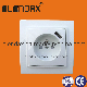  Elendax 16A French Standard Wall Power Socket ABS Plastic Panel Outlet USB Charger Port (F8810F)