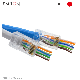 8p8c 3u 10u 30u End Pass Through RJ45 Crimp Tool Pass Through Cat5e CAT6 Connector RJ45