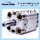  Pneumatic Actuators ADVU Series Standard Double Acting Pneumatic Air Cylinder