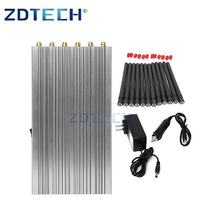 China Supplier Customized RF 12 Bands 12W Uav Drone System Mobile Signal Jammer