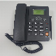 Black Color with Dual SIM Card Slot Desk GSM Fixed Landline Phone