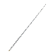 433MHz Lora FM Radio Brass Telescopic Rod Antenna 345mm