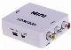  HD Mi to AV RCA Cvsb L/R Video to HDTV Scaler Adapter Converter Box