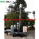 15m Lockable Mobile Telescoping Pneumatic Mast for Mobile Telecom Tower-350kg Payloads