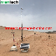  Mobile Weather Station Telescopic Mast 12m Winch Mast Manual Operation Mast