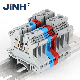 Din Rail Feed Through Screw Cage Clamp Terminal Block