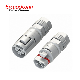  IP68 Waterproof M16 3 Pin Male Pluggable Cable Connector with UL TUV Compliant