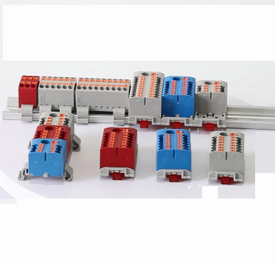 Phoenix Electrical Quick Contact Ptfix 12-Way Compact Power Distribution Terminal Block, 24A