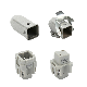  Heavy Duty Connector Ha Series Automotive Rectangular Connector Male Female Insert