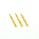 Connector Terminal Pins Brass Gold Plated SMT Spring Loaded Pogo Pin