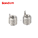  Stainless Steel Solid Type Key Locking Screw Thread Insert with Thread Metric M8*1.25 M10*1.25