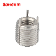  Metal Fasteners Lightweight Stainless Steel Keylocking Threaded Insert for Metal with Thread 10-24 10-32 1/4-20