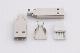 USB 2.0 a Type Solder Connector White G/F