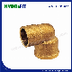  Elbow F*C Brass Pipe Fitting Connector for Plumbing (MK10110)