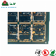 High Quality 8L HDI PCB Board with Half Holes, Immersion Gold PCB Multilayer PCB