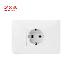  Bm1117 Bm Series White Z&a Za Electric Wall Socket