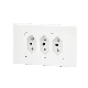 2023 Hot Sales Customized White Color Wall Brazil Outlet Brazilian 3 Pin Power Socket