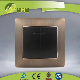 Ce/TUV/BV Certified EU Standard 2 gang 2 Way Metal electric Switch With LED