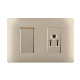 Switch 1 Way or 2 Way Electric Socket