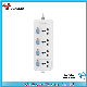  Worldwide Universal All-Powerful Expansion Socket 4 Hole 4 USB Power Strip Power Socket