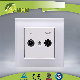  EU standard electric socket TV socket SAT socket for Intermediate