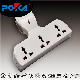  < 3mm Industrial OEM/Poka 1PCS/Blister Card, 24PCS/CTN GFCI Socket UK Adaptor