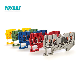  Rail Type PT2.5quattro Double-Input Double-Outlet Four-Wire Spring Terminal