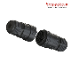 IP68 Industrial Connector 4 Pin Waterproof Electrical Wire Connector for Garden Lights