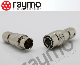  Hr10A 4 Pin Industrial Metal Circular Connector Straight Jack Male Cable Camera Connector