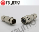 Hr10A 4 Pin Industrial Metal Circular Connector Straight Jack Male Cable Camera Connector