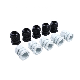  Pg21 White 13-18mm PE Plastic Nylon Pasacables Proof Cable Glands