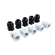 Pg21 White 13-18mm PE Plastic Nylon Pasacables Proof Cable Glands