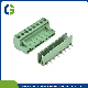 Pluggable Copper Contact 5.08mm PCB Screw Double Level Terminal Blocks Screwless Terminal Block