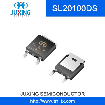 Juxing SL20100ds 100V20A Ifsm180A Low Vf Surface Mount Schottky Rectifiers with to-252