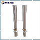  89mm 101mm 114mm Diameter 316L Stainless Steel Removable Bollards