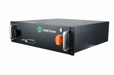 24V Lithium Ion Battery 25.6V 3.6kwh LiFePO4 Battery 19 Inch Rack