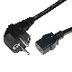  0.75mm Wholesale Europe Standard Power Cable EU Plug 3 Pin to IEC C19 AC Power Cord