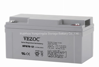 12V70ah Maintenance Free VRLA Gel Battery Energy Storage Battery Solar UPS Power