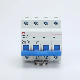  MCB Dz47-63 4.5ka 4 Pole 10~63A Small Mini Circuit Breaker