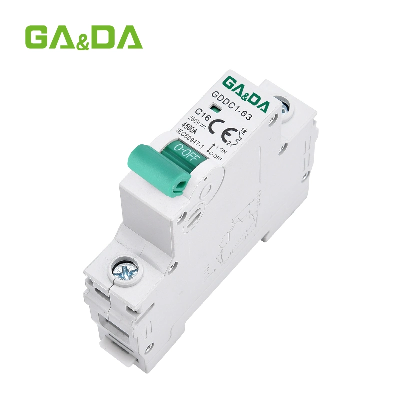 Hot-Selling MCB Gddc1-63-C16-1p-250 DC Solar Energy Mini Breaker