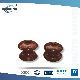 Low Voltage Electrical Insulator Brown ED-2b Shackle Porcelain Insulator
