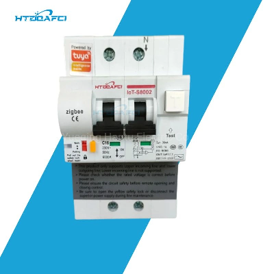 Hot Sell Low Price WiFi Switch Zigbee 2pole16A 32A Smart Circuit Breaker (MCB)